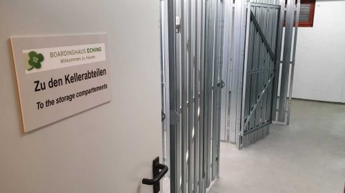 Kellerabteile verfügbar