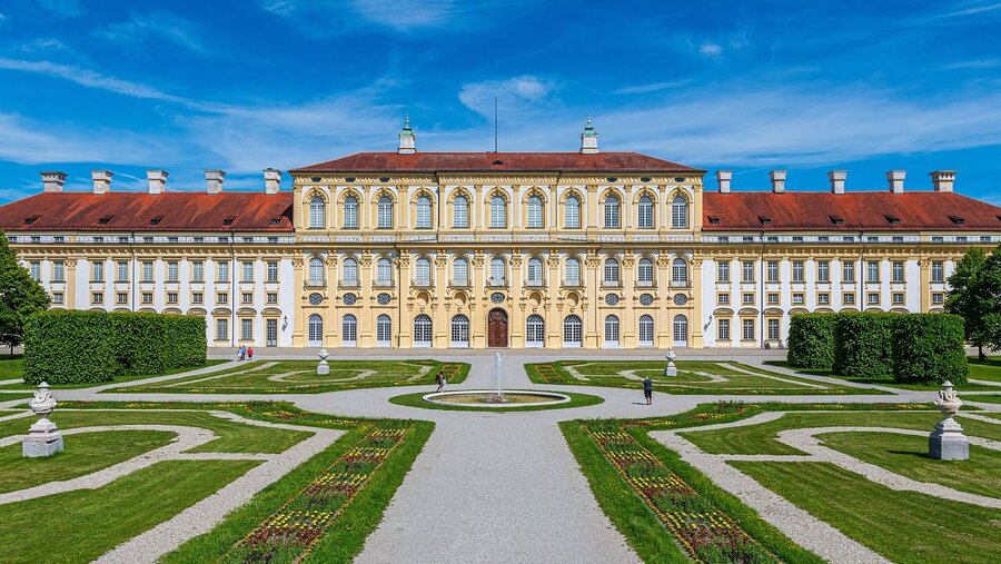 Neues Schloss Schleißheim mit Barockgarten